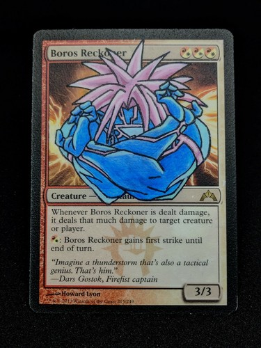 Mtg hand painted altered - mtg,